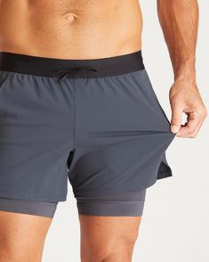 This is the most complete training short in our arsenal. The Grand Short is the physical manifestation of our team's obsession with efficiency. The outershort is anchored by our built-in signature compression baselayer. Complete with two secure sweat-proof pockets, highlighted by an external entry phone pocket on the right hip. ACCORDION Made For HIIT, lifting and yoga Running and Hiking Easy packing travel fitness short Features & Fit NEW flat-laying drawcord NEW high-stretch, lightweight outer Physical Manifestation, Packing Travel, Yoga Short, Easy Packing, Training Running, Travel Workout, Training Shorts, Compression Shorts, Sweat Proof