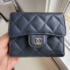 New Never Used Chanel Bags, Chanel Bag, Chanel Classic, Limited Time, Color Blue, Chanel, Wallet, Navy, Leather