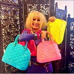 Betsey Johnson Luggage, Betsy Johnson Bags, 3d Hearts, Quilt Big, Betsey Johnson Purses, Pvc Bag, Stud Muffin, Green Purse, 3d Heart