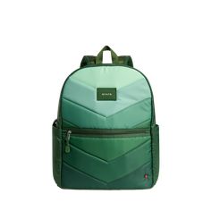 STATE Bags Kane Kids Large Nylon Puffer Olive Chevron Front View Click to Zoom Green Backpack For Daily Use And Back To School, Everyday Green Bags For Back To School, Functional Green Bags For School, Versatile Green Bags For Back To School, Green Everyday Bag For Back To School, Back To School Green Bag, Versatile Green Standard Backpack, Sporty Green Backpack For Everyday Use, Versatile Green Backpack