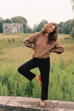 Hygge Fashion, Comfy Chic Outfits, Hygge Style, Christy Dawn, Comfy Chic, Autumn Outfit, Balloon Sleeves, Mom Style, Winter Style