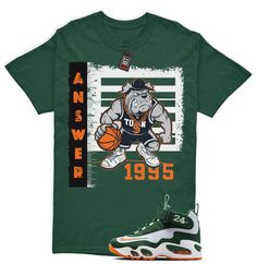 Custom Tees made to match your sneakers! The perfect shirts for matching your shoes with your outfit. This t-shirt is made to go with Air Griffey Max 1 Miami Hurricanes. Shipping: * Items ship within 1-3 business days. * Tracking information included! * Please verify your shipping address is 100% accurate during checkout. The unisex heavy cotton tee is the basic staple of any wardrobe. It is the foundation upon which casual fashion grows. All it needs is a personalized design to elevate things t Air Griffey Max 1, Custom Tees, Perfect Shirt, White Green, Heavy Cotton, San Jose, Cotton Tee, Favorite Outfit, Miami