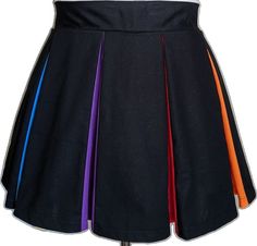 Black Flared Mini Skirt With Accordion Pleats, Black Fitted Pleated Skirt With Box Pleat, Fitted Multicolor Mini Skirt For School, Fitted Black Skirt With Box Pleat, Multicolor Skirt For School, Multicolor Mini Skirt For School, Multicolor Mini Skirt Bottoms For School, Retro Black Pleated Skirt, Fitted Multicolor Pleated Mini Skirt