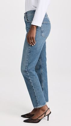 Citizens of Humanity Charlotte High Rise Straight Jeans | Shopbop Fitted Jeans With Frayed Hem For Everyday, Classic Medium Wash Jeans For Everyday, Mid-rise Washed Cropped Jeans, Mid-rise Fitted Washed Cropped Jeans, Classic Washed Jeans With Straight Hem, Fitted Mid-rise Washed Cropped Jeans, Classic Washed Cropped Leg Jeans, Classic Medium Wash Jeans For Work, Classic Jeans With Frayed Hem