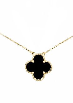 PRICES MAY VARY. Elevate your style with our fashionable black clover pendant featuring a 16-inch gold chain, designed exclusively for women. Stand out with the unique four-leaf clover motif that symbolizes good luck and fortune. Crafted with high-quality materials, this black clover pendant is exquisitely made to ensure durability and elegance. The gold chain adds a touch of luxury, making it a versatile accessory for any outfit or occasion. The dainty yet eye-catching design of this women's ne Black Necklace With Gold Chain For Gift, Clover Pendant, Necklace Extender, Four Leaves, Black Clover, Leaf Necklace, Leaf Clover, Four Leaf Clover, Good Luck