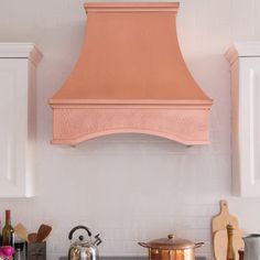 Fobest Handmade Bottom Arched Natural Copper Range Hood FCP-76 - Fobest Appliance Arched Range Hood Ideas, Hood Ideas, Copper Range Hood, Custom Range Hood, Range Hoods, Copper Material, Copper Finish, Range Hood, Pure Copper