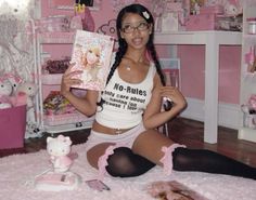 brinathedoll Sabrina Lillian, Yea Party Outfit, Gyaru Banner, Hello Kitty Banner, Yea Party, Black Femininity, Pink Girly Things