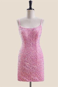 Embrace your glamorous side with this stunning straps magenta sequin bodycon short dress. Whether heading to a night out or a special event, this dress is the perfect choice. The bodycon silhouette flatters your figure, while the built-in bra provides support and comfort. With its beautiful sequin material and spaghetti straps, you'll feel confident and stylish all night. 

SKU: OM1172
Magenta color
Sequin material
Bodycon silhouette

Spaghetti Straps
Zip up back

Above knee length
Built-in bra Short Princess Dress, Bodycon Short Dress, Sequin Material, Short Bodycon Dress, Magenta Color, Bridesmaid Accessories, Short Bridesmaid Dresses, Tea Length Dresses, Fuchsia Color