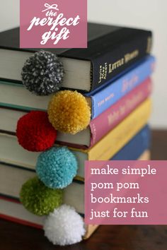 the perfect gift make simple pom - pom books just for fun