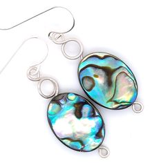 Elevate any look with my elegant Sterling Silver Abalone Dangle Earrings. Featuring a spinning abalone Oval bead, these ladies earrings are sure to impress. Choose from a large or small shell drop style to match your unique style. Abalone Shells - A sacred symbol of the sea. They help strengthen love within, foster interpersonal harmony, release negative feelings and ease stressful situations. Negative Feelings, Sacred Symbols, Stressful Situations, Teardrop Beads, Shell Earrings, Abalone Shell, Dark Teal, Spinning, Women's Earrings