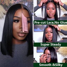 https://cdn.shopify.com/videos/c/o/v/18067c67371f4130b4209d74105b8058.mp4 Glueless Closure Wigs, Beginner Wig, Wig Beginner, Weave Techniques, Hair Bleach, Natural Black Hair, Hair Bob, Bleach Dye, Lace Closure Wig