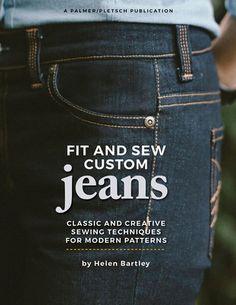 the cover of fit and sew jeans