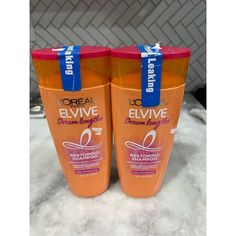 Set Of Loreal Elvive Dream Lengths Restore Shampoo Loreal Elvive, Purple Shampoo For Blondes, Loreal Hair, Purple Shampoo And Conditioner, Curl Shampoo, Shampoo And Conditioner Set, Hair Set, Thickening Shampoo, Hair Color Shampoo