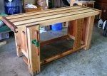 My ultimate workbench, about half done | LumberJocks Woodworking Forum