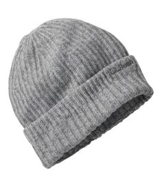 This easy-to-wear beanie is built with a rib knit that's ultra-soft and durable. It matches perfectly with all of our outerwear. 90% polyester/6% nylon/4% spandex. Handwash; dry flat or line dry. Soft and durable rib knit. Imported. | Adults' Wicked Soft Rib Beanie, Synthetic/Nylon Soft Hats, Grey Beanie, Ll Bean, Men's Accessories, L L Bean, One Size Fits All, Cold Weather, Heathers, Clothes For Sale