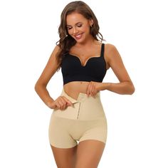 Three-row hooks provide better compression to shape your body. The hook closures make it easy to put on and take off while ensuring a secure and snug fit that won't slip or budge. This Body Shaper is designed to elevate your curves, shape your waistline, and smooth out any unwanted bulges. Available in a range of sizes, please choose from multiple sizes and colors to find the perfect fit and style for you. Elevate your body type and make you naturally look comfortable in your skin and body. Flatten Tummy, Shapewear Bodysuit, Polka Dress, Women's Shapewear, Body Shaper, Hem Style, Waist Trainer, Body Shapers, Chic Woman