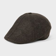 Gives any ensemble a pop of classic appeal with this Recycled Polyester Beanie from Goodfellow & Co™. Made from a midweight fabric, this woven beanie hat sits comfortably on your head, while a back elastic closure offers a secure fit. Showcasing a textured heathered pattern for cool flair, you can pair it with a variety of ensembles. Goodfellow & Co™: Feel good in what you wear, anywhere. Classic Cotton Winter Hat, Winter Brown Flat Bill Hat, Classic Beanie Hats For Fall, Fitted Hats For Outdoor Fall Activities, Classic Fitted Beanie For Fall, Casual Wool Hat With Flat Bill, Classic Beanie For Fall, Classic Fitted Wool Beanie, Fall Outdoor Flat Cap