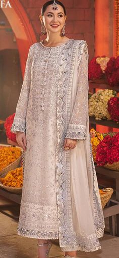 It is chiffon  embroidered fully work Pakistani salwar kameez wedding multicolor chiffon  shirt dupatta ready on custom order according to size. Long Sleeve Chiffon Lawn Suit With Sheer Dupatta, Chiffon Lawn Suit With Sheer Dupatta And Long Sleeves, Long Sleeve Chiffon Salwar Kameez With Resham Embroidery, Chiffon Anarkali Lawn Suit With Sheer Dupatta, Traditional Chiffon Lawn Suit With Resham Embroidery, Eid Lawn Suit With Sheer Dupatta In Chiffon, Anarkali Lawn Suit With Sheer Dupatta In Chiffon, Unstitched Chiffon Suit With Intricate Embroidery, Anarkali Chiffon Salwar Kameez With Resham Embroidery