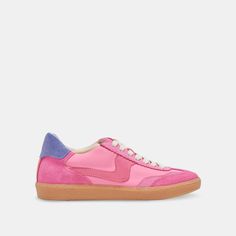 NOTICE SNEAKERS PINK SUEDE Sneakers Pink, Green Suede, Pink Suede, Red Suede, Distressed Leather, Blue Suede, Office Outfits, Green Leather, Grey Leather