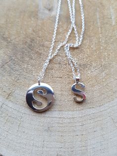 Letter S Necklace Letter Necklace Initial Necklace S Necklace Initial S Necklace Letter S Personalised Jewellery This is a listing of handmade sterling silver letter s necklace. The pendant is 21 mm in size ed in 16 or 18 inches sterling silver chain. Please see options. Necklace is available in letter s charm and the disc pedant. Item will come in a gift boxed. Similar item. https://www.etsy.com/uk/shop/flowerpecker?ref=seller-platform-mcnav&section_id=16084974 Sterling Silver Round Pendant With Initials, Silver Initials Pendant Necklace, Mother's Day Sterling Silver Monogram Charm Necklaces, Sterling Silver Monogram Pendant Initial Necklace, Sterling Silver Monogram Charm Necklace For Mother's Day, Mother's Day Sterling Silver Monogram Charm Necklace, Handmade Initial Pendant Necklace, Mother's Day Silver Initial Pendant Necklace, Sterling Silver Initial Pendant Necklace, Hallmarked