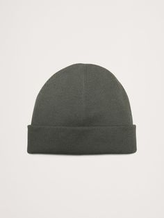 This cotton beanie is made from soft, organic cotton with a beautiful rib stitch texture, crafted for a modern, fisherman-hat style fit that sits higher on the head than the average beanie.  Organic: Made with certified, organically grown cotton that's easier on the earth.  Length (flat): 7. 5" Classic Cotton Winter Hat, Adjustable Cotton Beanie, Warm Cotton Beanie Bonnet, Adjustable Cotton Beanie For Winter, Ribbed Beanie Hat, Solid Ribbed Beanie Hat, Solid Color Ribbed Beanie Hat, Cotton Bonnet Cap, Everyday Solid Ribbed Hat