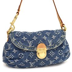 Louis Vuitton Mini Preeti Shoulder Handbag Monogram Denim Blue Louis Vuitton Mini Preeti Shoulder Handbag Monogram Denim Blue Size H (Height): 15cm X W (Width): 26cm X D (Width) 9cm Handle: 37cm (Excluding Metal Fittings) Blue Louis Vuitton, Louis Vuitton Mini, Jean Purse, Bags Louis Vuitton, Woman Bags Handbags, Lv Monogram, Denim Bag, Shoulder Handbag, Louis Vuitton Bags