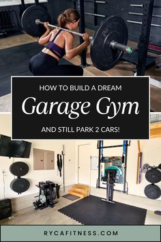 how to build a dream garage gym and still park 2 cars