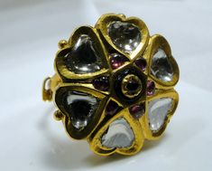 22 K solid gold and large size natural Diamond, Rubies set ring. Great workmanship, collection item in very good condition. USA ring size -7 (free size) we can adjust to any size) size of top-2.3 cm, weight-9.350 grams. Antique Multi-stone Gold Ruby Ring, Victorian Gold Ruby Ring With Multi-stone, Victorian Multi-stone Ruby Ring In Gold, Vintage Flower-shaped Multi-stone Jewelry, 22k Gold Bangles, Antique 14k Gold Ruby Ring With Multi-stone, Sterling Silver Bangle Bracelets, Etsy Gold Ring, 925 Silver Earrings