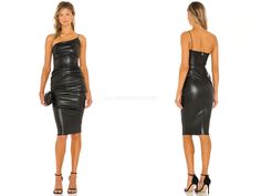 ALL REGIONS FASHION Custom Tailoring Bulk order is accepted Women's Lambskin 100% Real Leather dress is hand-crafted from the finest nappa leather in our factory and delivered to your door. OUTSIDE MATERIALS: 100% Soft Lambskin Genuine Leather with a very attractive looking perfect for cocktail, evening parties, nightclub, club wear. ZIPPER - Heavy duty YKK Colour NOTE :- If you want any color of your choice then you can contact me and let me know. Why buy with us:- we use top quality leather on Faux Leather Knee-length Dress For Night Out, Black Leather Dresses Plus Size, Lether Dress Plus Size, Sleek Knee-length Faux Leather Dress, Knee-length Faux Leather Club Dress, Red Leather Dress, Cocktail Dress Outfit, Black Leather Dresses, Old Dresses