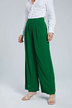 Wide Leg Suit Pants, Trendy Bottoms, Fall Pants, Green Outfit, Suit Pants, Knitwear Tops, Swimsuit Cover Ups, Hats For Sale, List Style