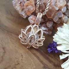 Rose Gold Lotus Flower Locket Stainless Steel Cremation | Etsy Rose Gold Necklace With Flower Charm For Keepsake, Rose Gold Flower Necklace For Keepsake, Rose Gold Flower Jewelry For Keepsake, Gold Lotus Flower, Memory Necklace, Jewelry For Ashes, Ash Jewelry, Flower Urn, Glass Orb