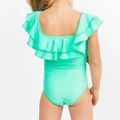 Brand New Kids Size 4 Mini Miranda One Piece Swimsuit. Matching Mommy Suit In Closet! Kids Swimsuits Bikinis, Minnie Mouse Swimsuit, Toddler Swimsuit, Swimwear For Kids, Pretty Swimwear, Kids Swimsuit, Leotard Fashion, Toddler Swimsuits