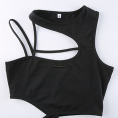 Material: Spandex Material: Cotton S: Bust - 70cm/ Waist - 56cm/ Length - 34cm M: Bust - 74cm/ Waist - 60cm/ Length - 35cm L: Bust - 78cm/ Waist - 64cm/ Length - 36cm Black Y2k Summer Crop Top, High Stretch Black Tank Top For Summer, Black High Stretch Tank Top For Summer, Trendy Black Tank Top For Club, Black High Stretch Crop Top For Club, Black High Stretch Crop Top Tank Top, Trendy High Stretch Black Crop Top, Fitted Black Tank Top For Club, Black Fitted Tank Top For Club