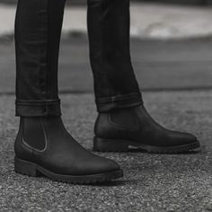 Men's Black Matte Legend Chelsea Boot - Thursday Boot Company Classic Black Waterproof Chelsea Boots, Classic Black Chelsea Boots For Winter, Classic Waterproof Black Chelsea Boots, Black Waterproof Chelsea Boots For Work, Classic Black Chelsea Boots For Fall, Classic Waterproof Chelsea Boots For Winter, Thursday Boot Company, Personal Savings, Thursday Boots