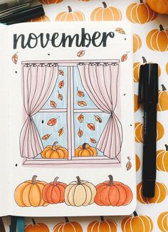 Looking for a fresh fall bujo theme that brings cozy vibes to your November pages? This guide is filled with Autumn Journal Ideas and easy fall bujo doodles that make personalizing your BuJo fun and inspiring. Save this pin for beautiful ideas to bring out the best in your bullet journal this fall! November Journal Cover Page, November Journal Spread, November Page Bullet Journal, Thanksgiving Bullet Journal Ideas, November Doodles Bullet Journal, November Cover Page Bullet Journal, November Planner Ideas, Monthly Cover Page Bullet Journal, Bullet Journal Fall Theme