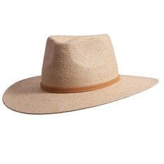 Johvan | Mens Straw Sun Hat – American Hat Makers Brown Leather Hat, Tall Crown, American Hat Makers, Leather Cowboy Hats, American Hat, Outback Hat, Mens Hats Fashion, Brown Hat, Leather Hat