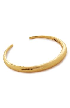 Hand-hammered texture makes this gleaming bangle a distinctive accessory for stacking or solo wear. Exclusive US retailer Recycled 18k-gold plate Imported This brand is certified with the Butterfly Mark, which identifies luxury brands that adhere to social and environmental best practices This brand meets Nordstrom Responsible Brands criteria: brand adheres to responsible social and environmental practices Formal Yellow Gold Hammered Bangle, Luxury Hammered Yellow Gold Bangle, Luxury Hammered Yellow Gold Cuff Bracelet, Luxury Hammered Bangle Cuff Bracelet, Formal Hammered Yellow Gold Cuff Bracelet, Formal Yellow Gold Hammered Cuff Bracelet, Luxury Hammered Bangle Bracelet, Luxury Hammered Bangle, Hammered Yellow Gold Bangle Bracelet