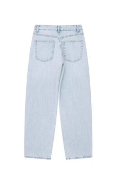 Goodnight Macaroon 'Chloe' Mid-waist Balloon Denim Jeans (2 Colors) Denim Mid-waist Measurements XS - Waist 68cm, Length 105cm S - Waist 72cm, Length 106cm M - Waist 76cm, Length 107cm L - Waist 80cm, Length 108cm Machine cold and gentle cycle or hand wash cold Lay flat to dry Do not tumble dry Do not iron If you are unsure or need assistance selecting the proper size or color, please contact our Customer Services team and they'll be more than happy to help. Light Blue High Rise Jeans With Pockets, High Rise Light Blue Jeans With Pockets, Light Blue Cotton Jeans With Five Pockets, Light Blue Relaxed Fit Full Length Jeans, High Rise Light Indigo Jeans With Pockets, High Waist Light Wash Rigid Denim Bottoms, High Rise Light Indigo Cotton Jeans, High Waist Light Blue Jeans, Light Blue High Waist Denim Jeans