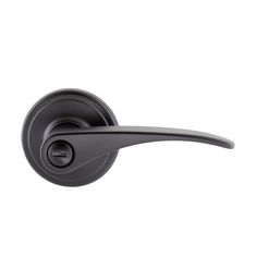 an image of a black door handle on a white background