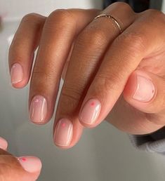 Shellac Nail Designs, Unghie Nail Art, Hello Nails, Subtle Nails, Simple Gel Nails, Minimal Nails, Work Nails, Cute Gel Nails