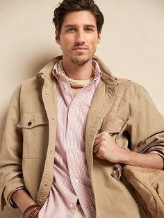 Saw this on Banana Republic: Rugged Cotton Utility Jacket With Flap Pockets, Long-sleeved Cotton Utility Jacket For Outdoor, Spring Cotton Utility Jacket For Outdoor, Unstructured Utility Jacket With Pockets For Outdoor, Outdoor Cotton Shacket With Patch Pockets, Classic Cotton Outerwear With Cargo Pockets, Classic Cotton Utility Jacket With Cargo Pockets, Relaxed Fit Cotton Utility Jacket For Outdoor, Spring Cotton Shacket For Outdoor