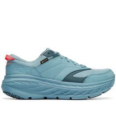 Brand New In Original Box. Never Worn, Zero Flaws. Authentic Hoka One One Bondi L ( Leather ) Gtx Color Is: Stone Blue / Goblin Blue . Color Code: Sbgb Size Men’s 9 / Women’s 10 Regular Width. Unisex Shoe. Waterproof Leather / Gore - Tex Discontinued Color / Style. Sold Out Online. “Weather Ready Icon. Launching Just In Time For Fall’s Changing Forecast, The Bondi L Gtx Has Been Weatherized With Waterproof Leather, A Gore-Tex Bootie, And Coated Ripstop Features: Waterproof Leather Coated Ripstop Turf Shoes, Hoka Shoes, White Running Shoes, Youth Shoes, Orange Shoes, Purple Shoes, Hoka One One, Waterproof Shoes, Womens Athletic Shoes