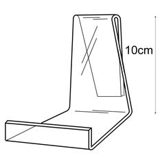 a drawing of a chair with the seat up and measurements for it's width