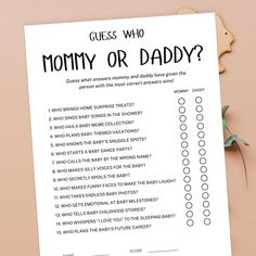 a printable guess who mommy or daddy game