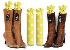 100% Cotton. Hand-made in USA. MAKE YOUR CLOSET AWESOME: That's what happens when you use My Boot Trees®. We have combined total functionality with a touch of style and a major cuteness factor. Each pair comes with tie-on wood tags for personalization. LIFETIME GUARANTEE: This means that if your pair of My Boot Trees expires early for any reason (outside of deliberate damage), WE WILL REPLACE THEM, ABSOLUTELY FREE. Yes, that's right, FOR FREE. FOR THE REST OF YOUR LIFE. We also guarantee your satisfaction, or your money back. PROTECT YOUR BOOTS FROM DAMAGE: Like most people, you probably spent a lot of money on your boots. Have you ever had your beautiful boots falling over on each other, getting piled up in the closet getting scuff marks and even worse, becoming damaged due to sagging, cr Boot Stretcher, Boot Tree, Boot Storage, Boot Shaper, Boot Stand, Fabric Boots, Shoe Boot, Green Chevron, Brown Polka Dots