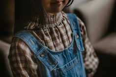 Made in classic cotton denim, our relaxed-fit dungaree is the perfect piece to live in all season. It features adjustable straps, and a comfy, oversized fit for carefree playdays indoors and out. We love it with The Gingham Bodysuit and The Moccasin. • Composition: 100% cotton denim • Available in: LIGHT DENIM• Made wi Silhouette Gifts, Denim Dungaree, Halloween Pajamas, Pajama Outfits, Knit Mittens, Organic Linens, Light Denim, Winter Accessories, Dungarees