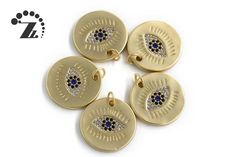 Brass Evil Eye Charm, Micro Pave Evil Eye charm,Round Eye Charm,findings,charm pendant,Sliver plated,DIY,Jewelry Making,16mmMaterial: BrassShape: roundSize: Width 18mm Quantity: 3 pcs / 5 pcs / 10 pcsSKUSliver: 2931010000212See all crystal quartz beads:https://www.etsy.com/shop/DIYbeads888/items?search_query=crystal+quartzSee all gemstone beads:https://www.etsy.com/shop/DIYbeads888?search_query=gemstoneUpgrade shipping:https://www.etsy.com/shop/DIYbeads888?search_query=upgrad+shipping◇Shop home: Handmade Gold Spiritual Charms, Handmade Gold Round Charms, Gold Round Charms For Jewelry Making, Round Eyes, Plates Diy, Chip Beads, Evil Eye Charm, Micro Pave, Rock Crystal