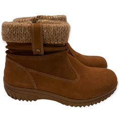 Khombu Laura Winter Bootie Chestnut Suede All Weather Ankle Boot These Cute Winter Booties Are All Weather And Will Keep Your Feet Warm In Up To -20 Degrees. New Without Box, Never Worn. * Chestnut Suede Leather * Sock Liner * Water Repellent * Weather Rated For -20f * Memory Foam Insole * Imported Brown Synthetic Ankle-high Booties, Brown Synthetic Round Toe Booties, Brown Closed Toe Synthetic Booties, Casual Brown Ankle Booties, Brown Slip-on Winter Booties, Brown Winter Slip-on Booties, Winter Brown Slip-on Booties, Casual Brown Booties, Wedge Snow Boots