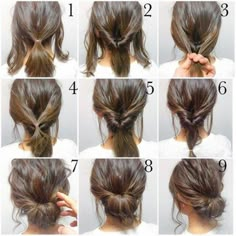 Low Bun With Layered Hair, Low Buns, Low Bun, Hair And Beauty, Bridesmaid Hairstyles, Hair Images