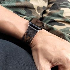 CLASSIC BROWN FLOWER LUXURY IWATCH STRAP – THEROXYMOB Luxury Black Adjustable Apple Watch Band, Luxury Black Rectangular Watch Bands, Luxury Black Watch Bands With Bracelet Strap, Luxury Black Watch Bands, Luxury Black Apple Watch Band, Luxury Black Leather Strap Watch Bands, Luxury Black Apple Watch Band For Business, Luxury Rectangular Black Band Watch Accessories, Luxury Leather Watch Accessories With Black Band